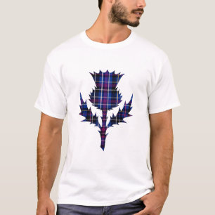 Edinburgh-Tartan-Distel-T-Shirt T-Shirt