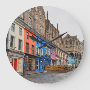 Edinburgh Victoria Street Große Wanduhr