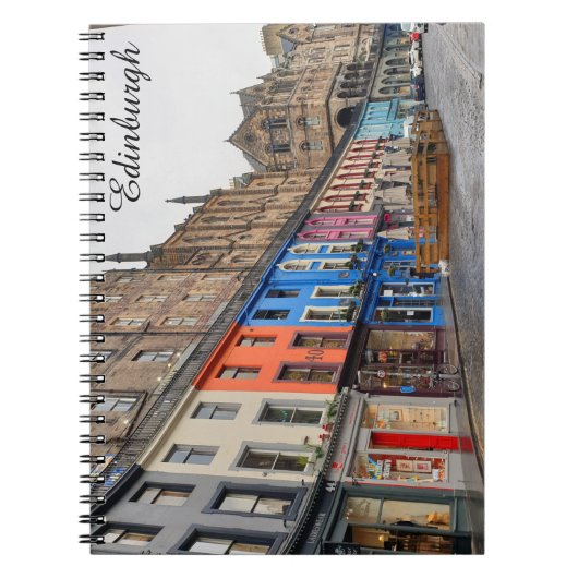Edinburgh Victoria Street Notizblock (Vorderseite)