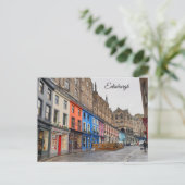 Edinburgh - Victoria Street Postkarte (Stehend Vorderseite)