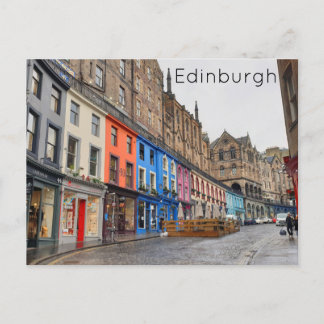 Edinburgh - Victoria Street Postkarte