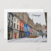 Edinburgh - Victoria Street Postkarte (Vorne/Hinten)
