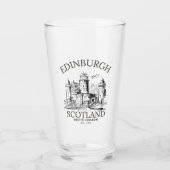 Edinburgh | Vintage United Kingdom Souvenir Glas (Vorderseite)