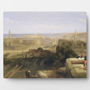 Edinburgh vom Schloss, 1847 (Öl auf Leinwand) Fotoplatte