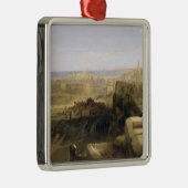 Edinburgh vom Schloss, 1847 (Öl auf Leinwand) Ornament Aus Metall (Rechts)