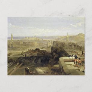 Edinburgh vom Schloss 1847 Postkarte
