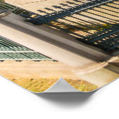 Edinburgh von Calton Hill, Schottland Poster (Ecke)