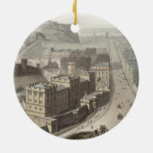 Edinburgh, von Calton Hügel, von 'einer Reise Keramik Ornament (Hinten)