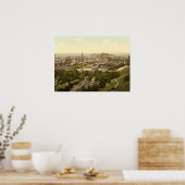 Edinburgh von Castle, Schottland Poster (Küche)