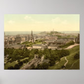 Edinburgh von Castle, Schottland Poster (Vorne)