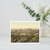 Edinburgh von Castle, Schottland Postkarte (Stehend Vorderseite)