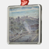 Edinburgh von nahen St Anthony Kapelle Ornament Aus Metall (Links)