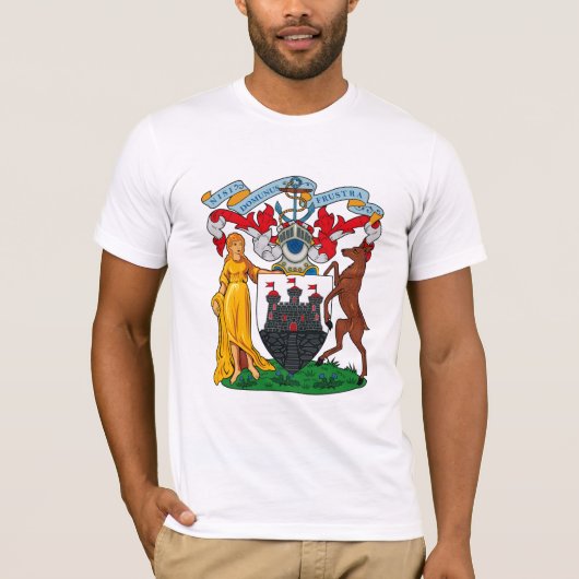Edinburgh-Wappen T - Shirt (Vorderseite)