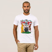 Edinburgh-Wappen T - Shirt (Vorne ganz)