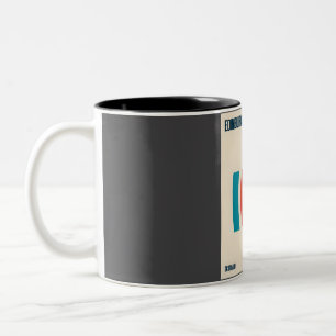 Edinburgh Zoo Panda Kunst Zweifarbige Tasse