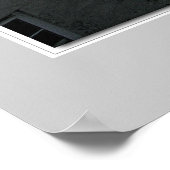 Edinburgher Dächer Poster (Ecke)