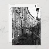 Edinburghs neue Stadt Postkarte (Vorne/Hinten)