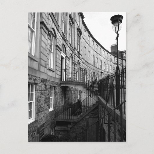 Edinburghs neue Stadt Postkarte (Vorderseite)