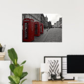 Edinburghs Royal Mile. Poster (Heimbüro)