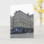 Edinburghs Taverne am Ende der Welt Karte (Gelbe Blume)