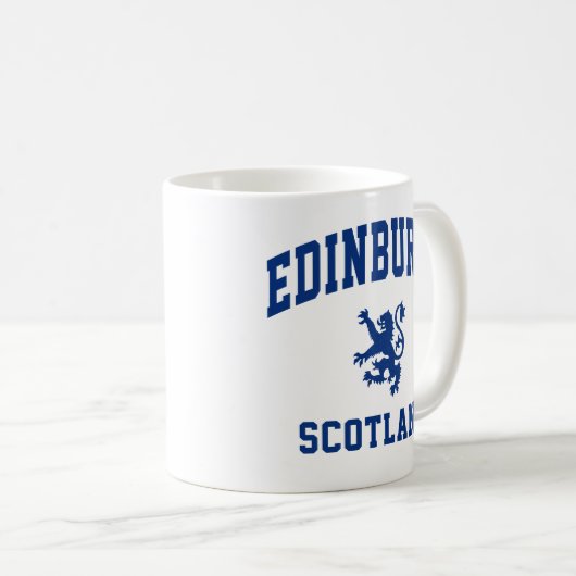 EdinburghScottish Kaffeetasse (VorderseiteRechts)