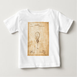 Edison Bulb Patent Baby T-shirt