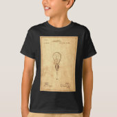 Edison Bulb Patent T-Shirt (Vorderseite)