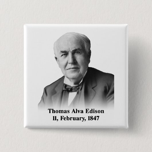 Edison-Button Button (Vorderseite)