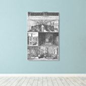 Edison Electric Illuminating Co. Leinwanddruck (Insitu (Holzboden))