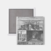 Edison Electric Illuminating Co. Magnet (Vorderseite/Rückseite)