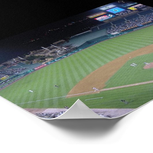 Edison Field Poster (Ecke)