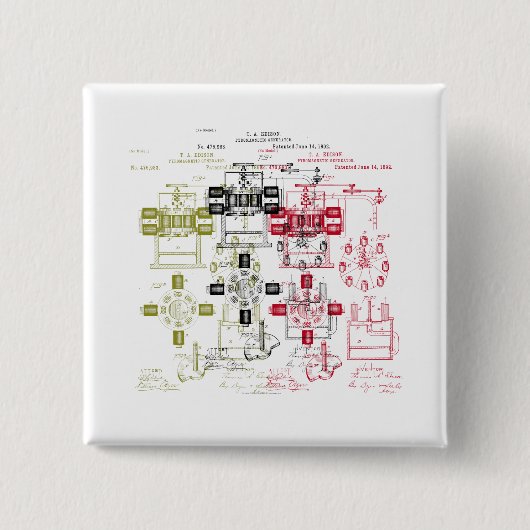 Edison-Generator Button (Vorderseite)