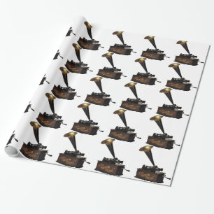 Edison-Heimphonograph Geschenkpapier