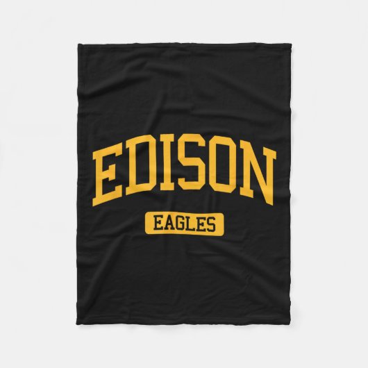 Edison High School Hs Edison Nj Varsity Srts Fleecedecke (Vorderseite)