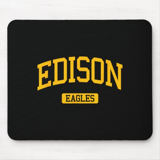 Edison High School Hs Edison Nj Varsity Srts Mousepad (Vorne)