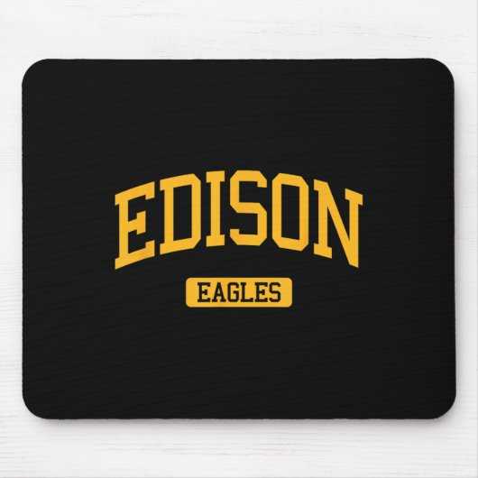 Edison High School Hs Edison Nj Varsity Srts Mousepad (Vorne)