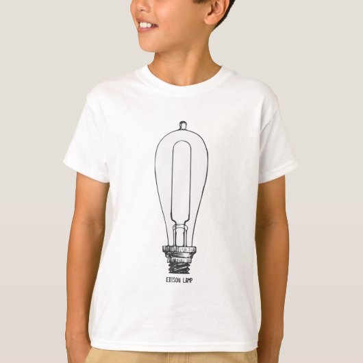 Edison Lamp T-Shirt (Vorderseite)