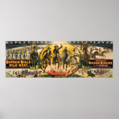 Edison Lights Buffalo Bill Show 1895 Poster (Vorne)