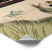 Edison Lights Buffalo Bill Show 1895 Poster (Ecke)