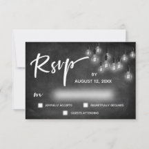 Edison Lights Chalkboard Moderne Kalligrafie UAWG