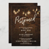 Edison Lights of Industrial Brick Einladung (Vorne/Hinten)