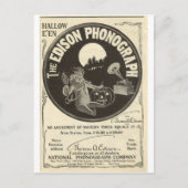 Edison phonograph postkarte (Vorderseite)
