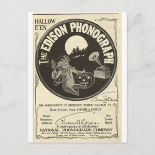 Edison Postkarte