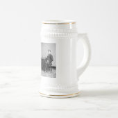 Edison und sein Phonograph 1887 Bierglas (VorderseiteRechts)