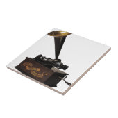 Edison-Zuhause-Plattenspieler Fliese (Seite)