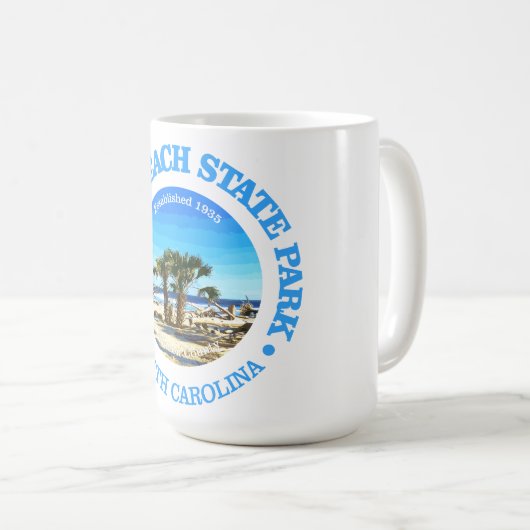 Edisto Beach SP Kaffeetasse (VorderseiteRechts)