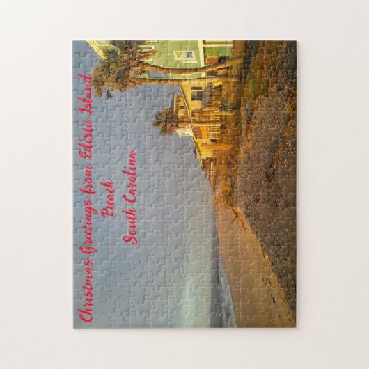 Edisto Island Beach South Carolina. Puzzle (Vertikal)