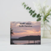 Edisto Island Postkarte (Stehend Vorderseite)