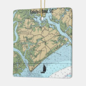 Edisto Island South Carolina Keramikornament (Links)