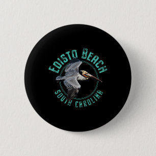 Edisto Strand South Carolina Button